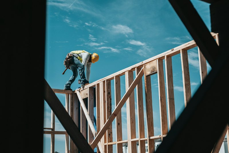 Construction site in Houston